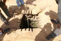 Puits traditionel non protégé : profondeur de 47 m (©photo: Association Echanges avec Dogondoutchi-Niger)