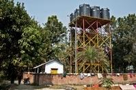Réalisation d'un réservoir pour le réseau de distribution d'eau de Saturia (Bangladesh)