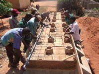 construction latrine ecosan