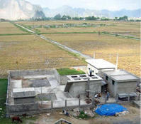Station de traitement d'eau à Ninh Van