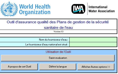 Biblio:Outil d'assurance qualité des Plans de gestion de la sécurité  sanitaire de l'eau (PGSSE)