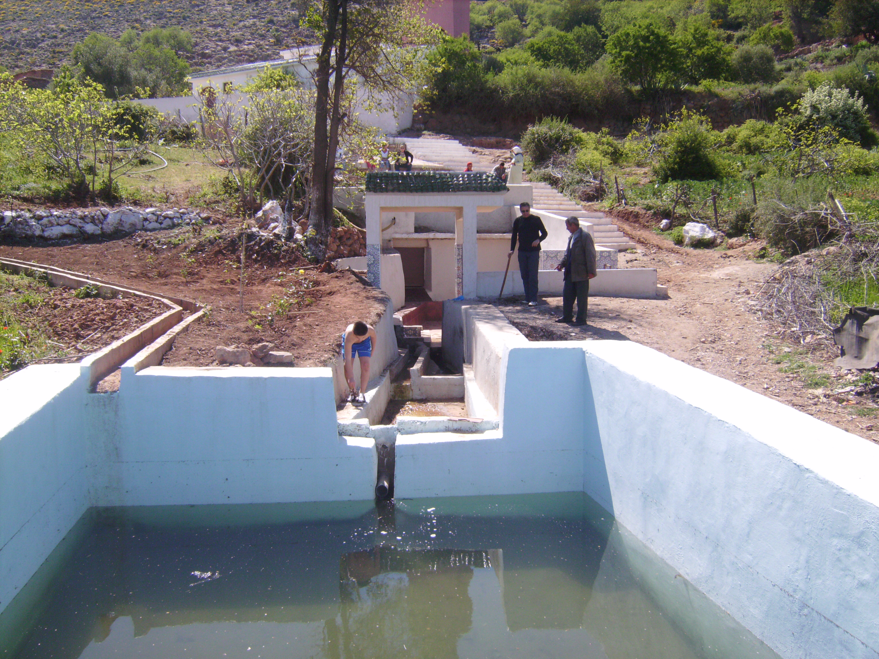 bassin d'eau maroc