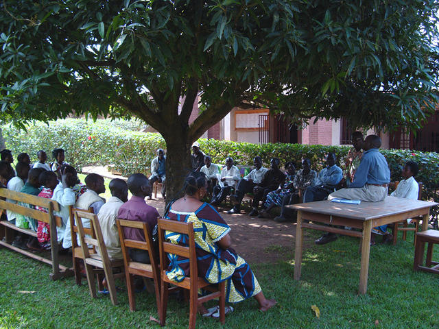 Réunion des gestionnaires de Bornes Fontaines (© Aquassistance)