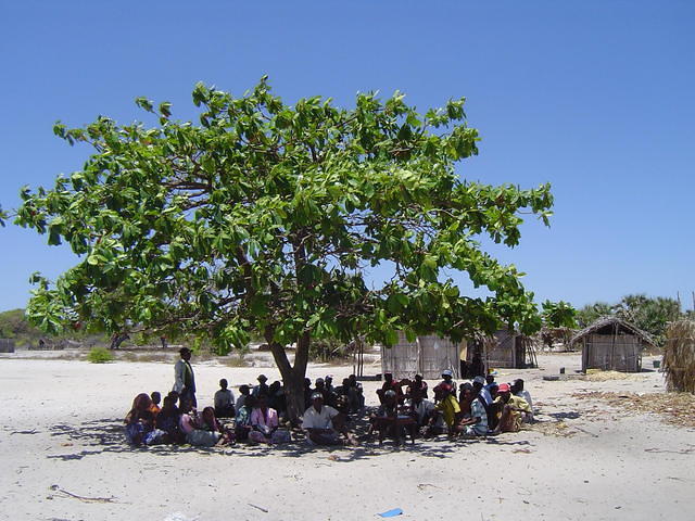 Conseil de village à Marosakoa (©Ecoles du Monde)