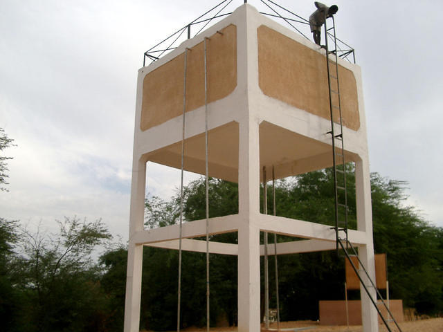 Château à la réception des travaux