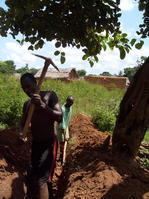 Fouille de tranchées à Samogohiri