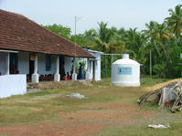 Récupération d'eau pluviale pour une école