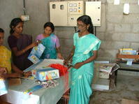 Atelier de fabrication de sachets en papier